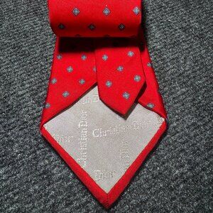 Christian Dior All Silk Red Tie (OS) – Designer Men's Tie